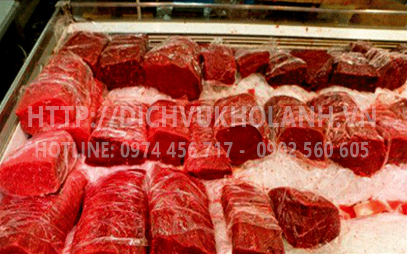 Kho lạnh bảo quản thịt bò